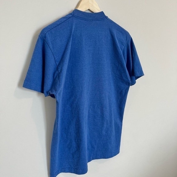 VINTAGE 80s New Orleans Cinco De Mayo Tee Blue Single Stitch Tees Unlimited Med - Picture 7 of 11